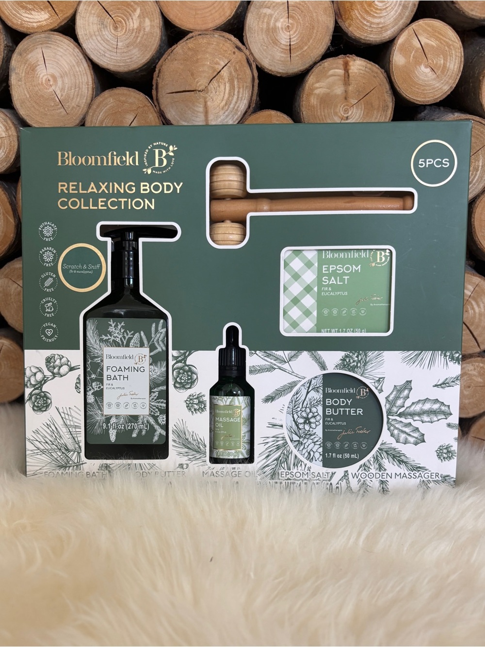Bloomfield Relaxing Body Collection - Fir and Eucalyptus Bath & Body Gift Set